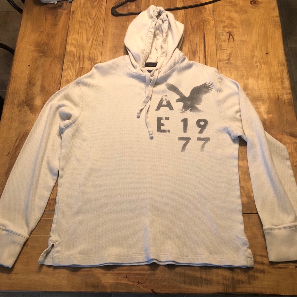 American Eagle waffle knit hoodie